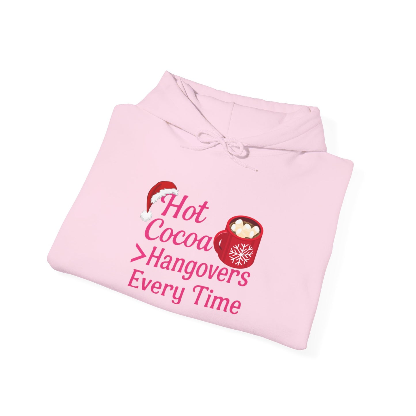 Hot Cocoa > Hangovers Every Time Unisex Heavy Blend™ Hooded Sweatshirt