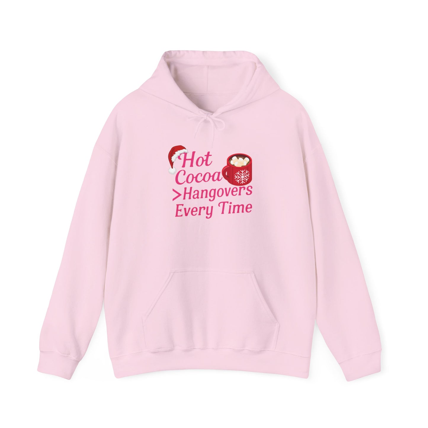 Hot Cocoa > Hangovers Every Time Unisex Heavy Blend™ Hooded Sweatshirt