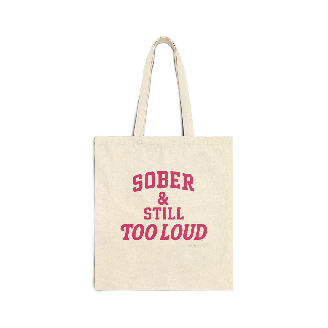 Cotton Canvas Tote Bag