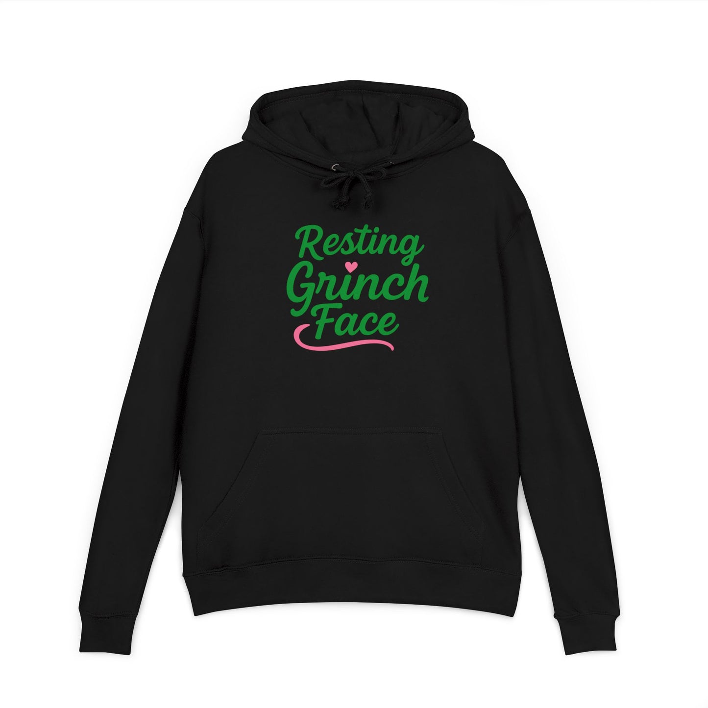 Resting Grinch Face Unisex French Terry Hoodie