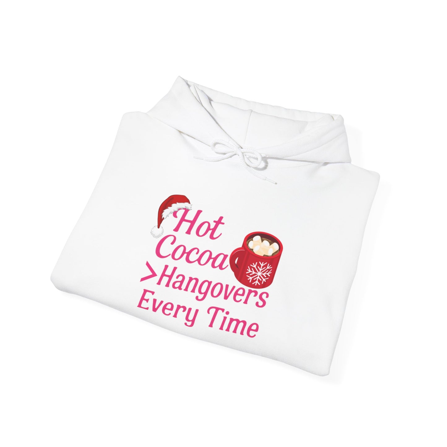 Hot Cocoa > Hangovers Every Time Unisex Heavy Blend™ Hooded Sweatshirt