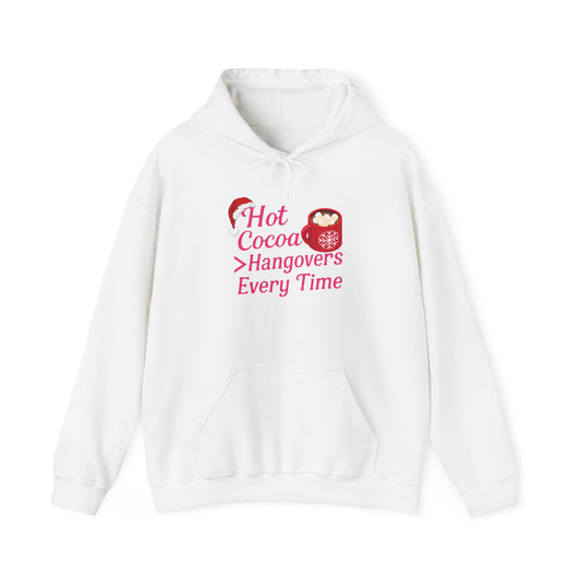 Hot Cocoa > Hangovers Every Time Unisex Heavy Blend™ Hooded Sweatshirt