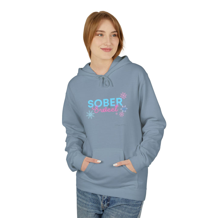 Sober & Sweet - Unisex Midweight Softstyle Fleece Hoodie